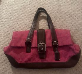 Coach hot pink