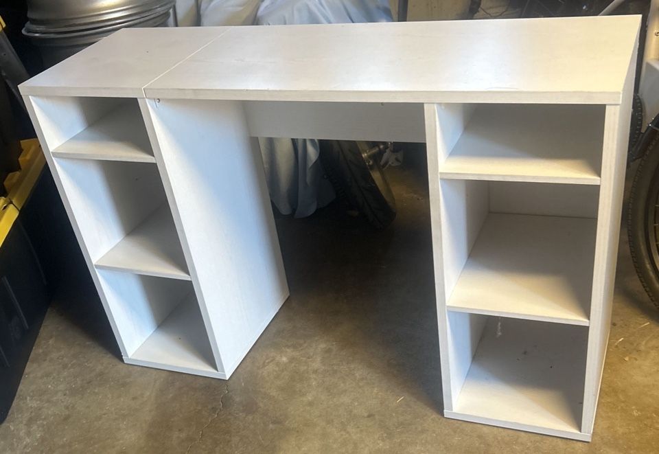 Like New White Desk Or You Could Use It As A Vanity