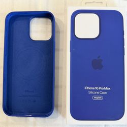 Apple iPhone 16 Pro Max Silicon Case MagSafe Ultramarine
