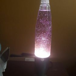 Glitter Lamp Purple