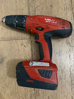 Hilti SFH 18-A Cordless Drill with Battery (3 speed