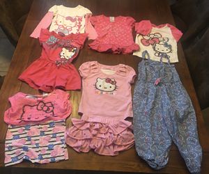 Girls hello kitty clothing size 4t