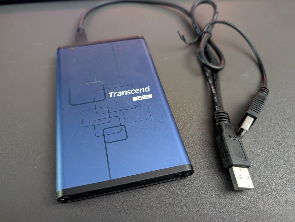 USB Hard Drive Enclosure, SATA to USB-A