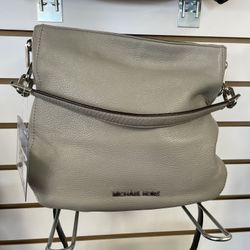 Michael Kors Brooke Medium Leather Shoulder Bag