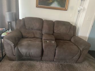 Couch, recliner and chair