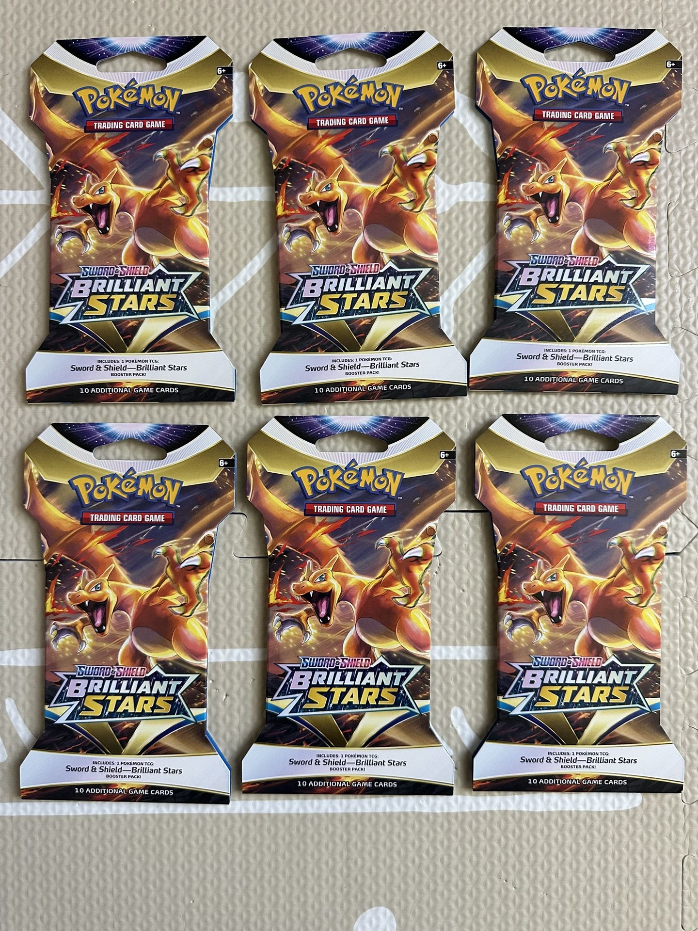Brilliant Stars Sleeved Booster Pack