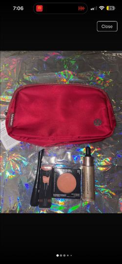 Red Lululemon & Makeup bundle