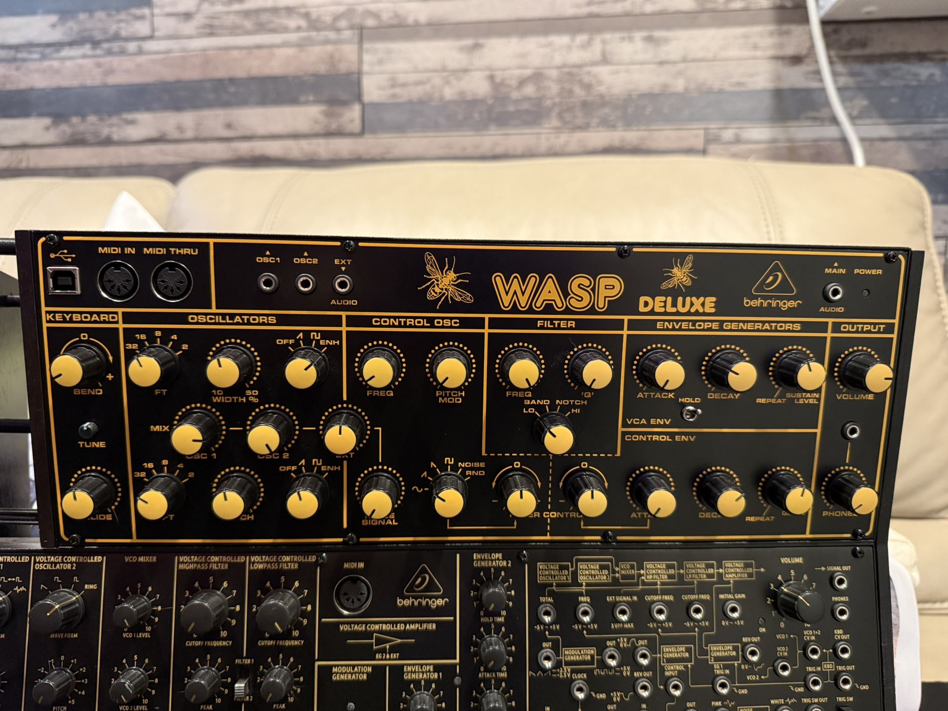 Behringer Wasp desktop analog synth