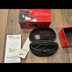 Snap On Bluetooth Safety Glasses 