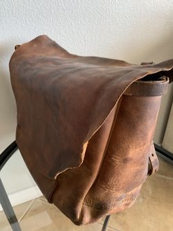 Authentic Vintage USPS Mail Carrier Leather Bag ($350)