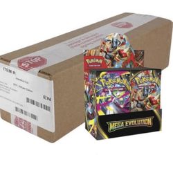 Pokemon Mega Evolutions Enhanced Booster Sealed Case