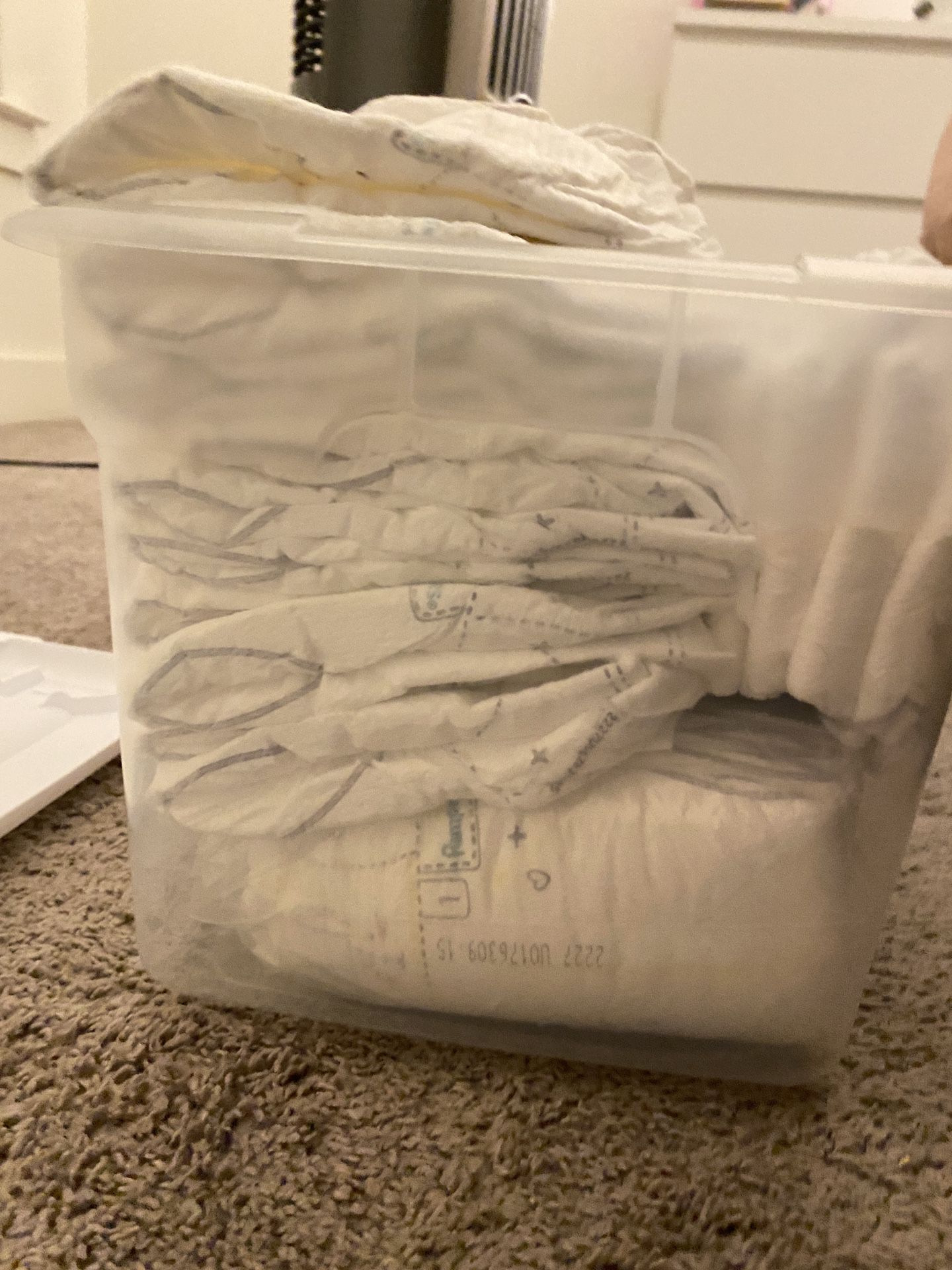 Size 1 “pampers “ Diapers