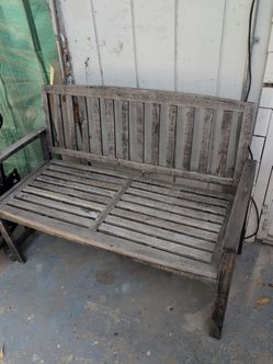 Patio Wood Benches