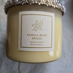 Candle 3 Wic New Vanilla Bean Brulee 