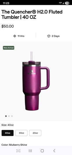 Stanley Quencher H2.0 Fluted Tumbler 40 oz