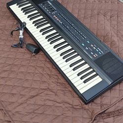  Casio Casiotone CT-640 Pulse Code Modulation Keyboard MIDI 465 Tone Bank