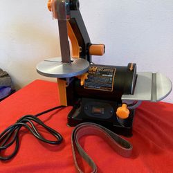NEW Never Used 1" x 30" WEN Belt Sander With 5” Sanding Disc Model 6515T  