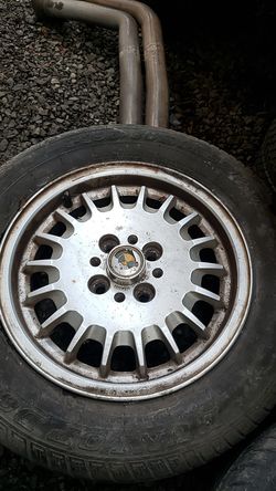 BMW e30 wheels and tires