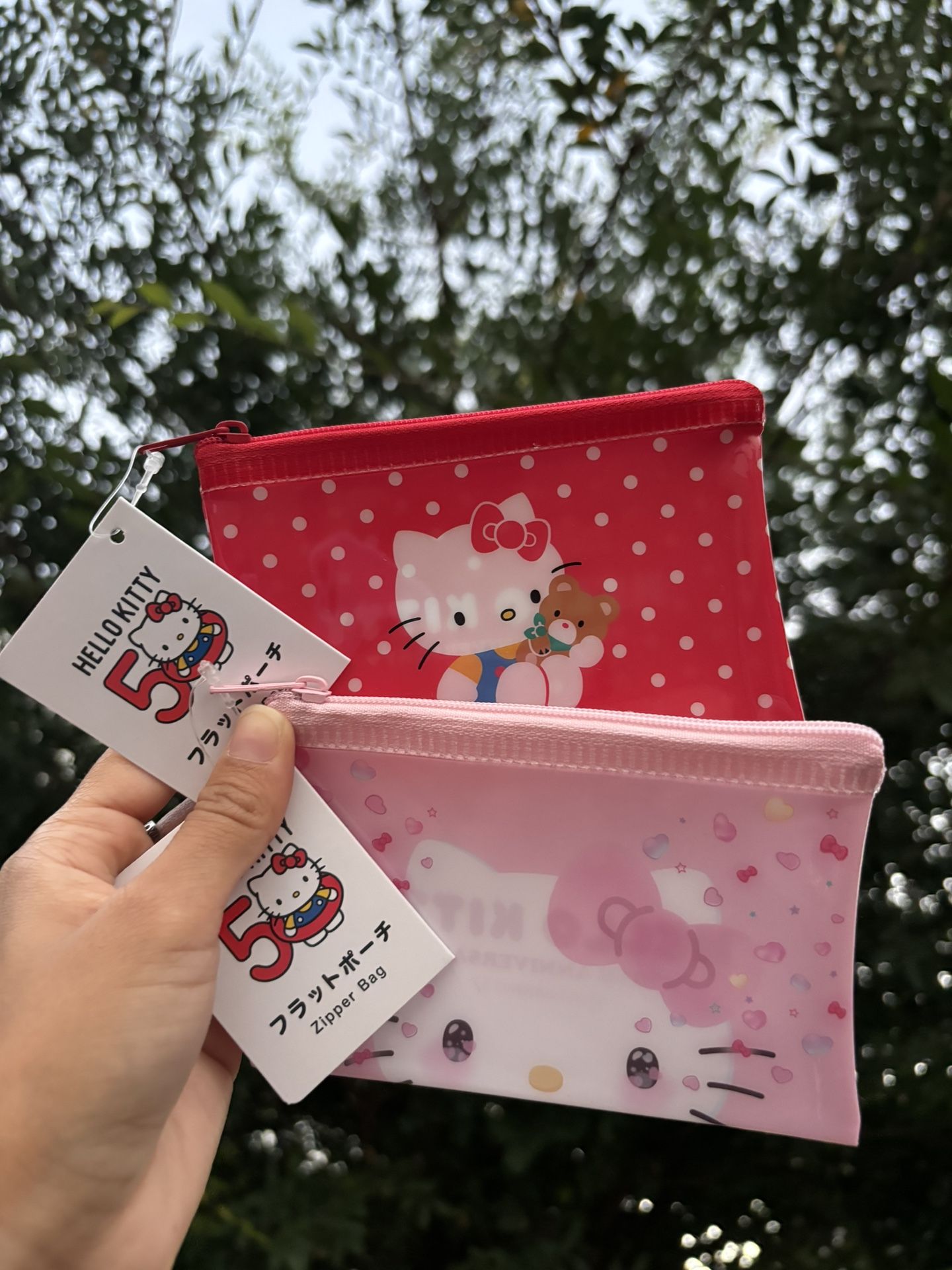 Hello Kitty Zipper Bag