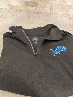 Detroit Lions NFL Quarter-Zip Pullover XL