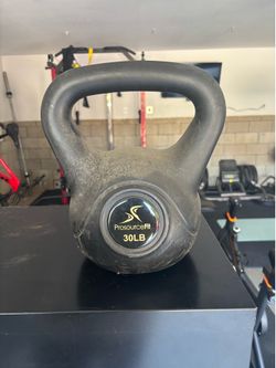 30 lb kettlebell