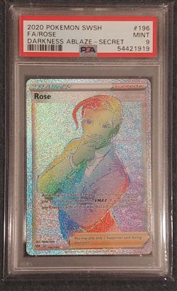 Rose 196 PSA 9 Pokemon