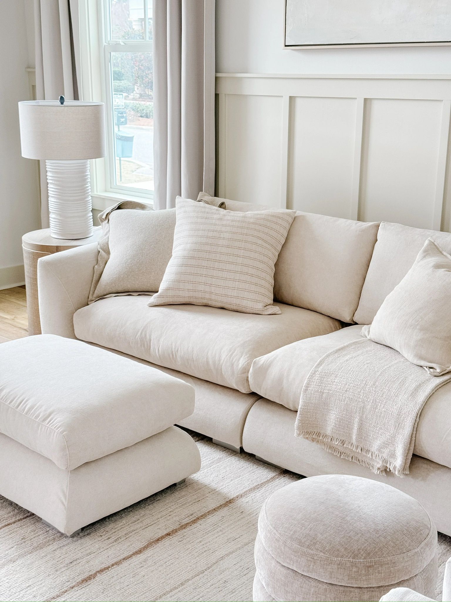 Luxurious Feathers Sofa 
