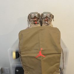 Size 14 Travis Scott Six British Khaki 