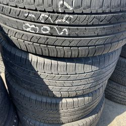 245-60-18 Used Tires 245/60/18 Llantas Usadas