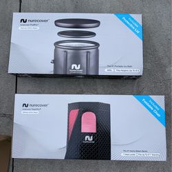 Nurecover Sauna and cold plunge barrel