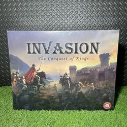 Invasion The Conquest Of Kings Dimension Board Games - Sealed