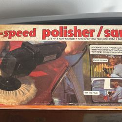 7-in. 2-speed Polisher/sander
