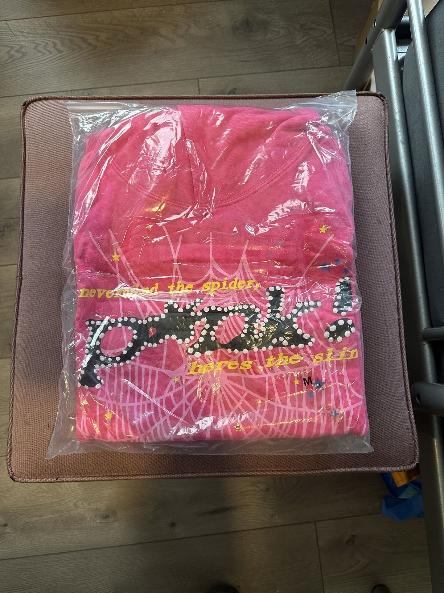 Pink Sp5der Hoodie