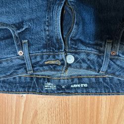 Old Navy Raw Denim High-raise Size 12 Women’s Jeans