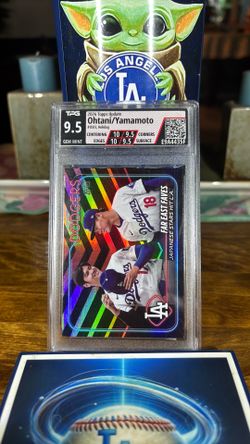 2024 Topps Ohtani/Yamamoto Holoday Foil Rookie Gem Mint 10