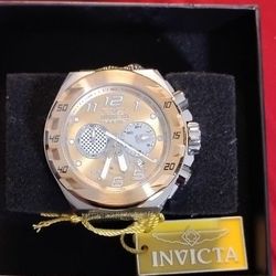 NIB Men's Swiss 2 Tone Invicta Racing #47204 