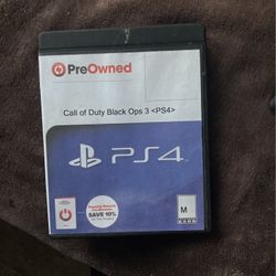 Black Ops3 Ps4