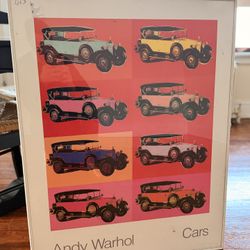 Andy Warhol Cars Poster 