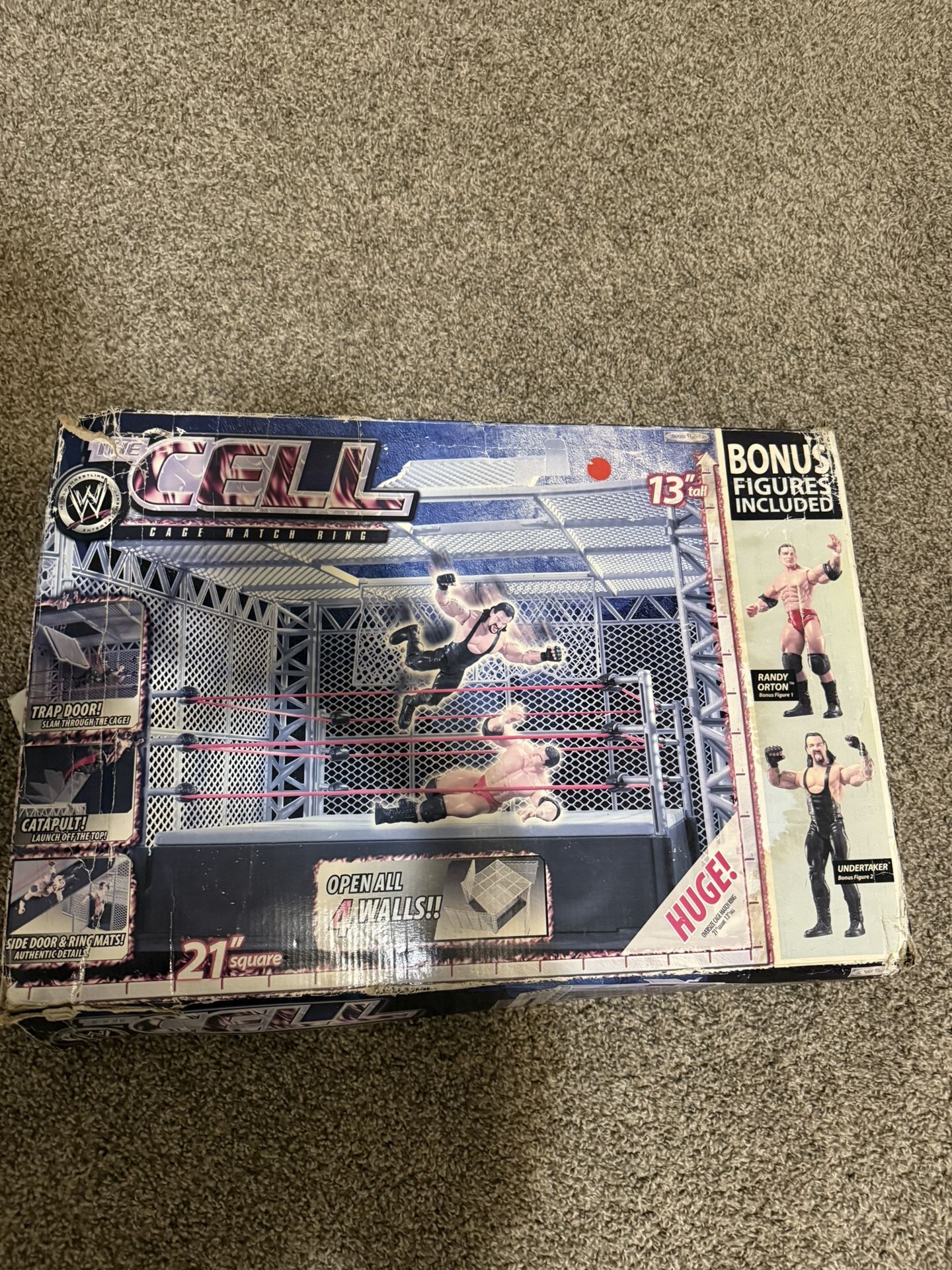 WWE Hell In a Cell Playset Jakks Pacific Cage from 2006 Only No Figures or no ring set
