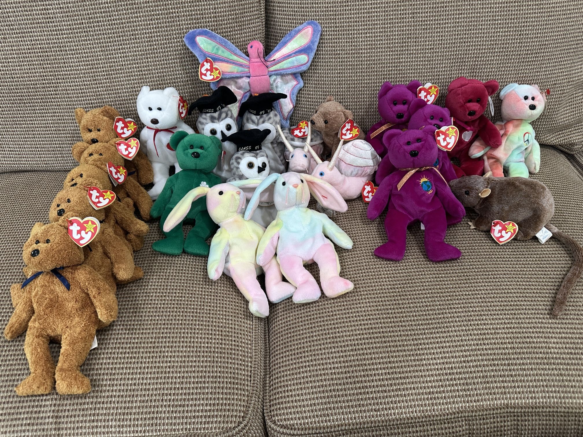 Beanie Babies X22 ($100)