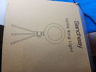 Sancheay Selfie Ring Light with Tripod