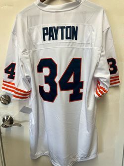 Walter Payton Bears White Jersey New With Super Bowl Xx Patch size XXL