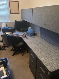Professional office / home office modular workstation