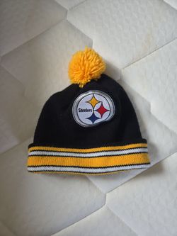 Steelers football beanie
