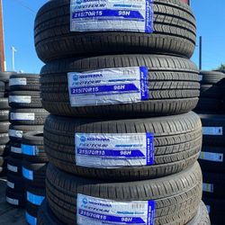 215 70 15 NEW TIRES SET