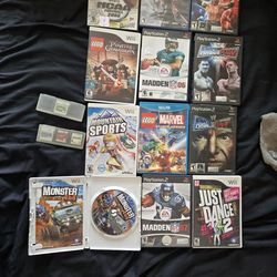 Video Games For Wii, Ps2, Ps4, Wii U, And Ds