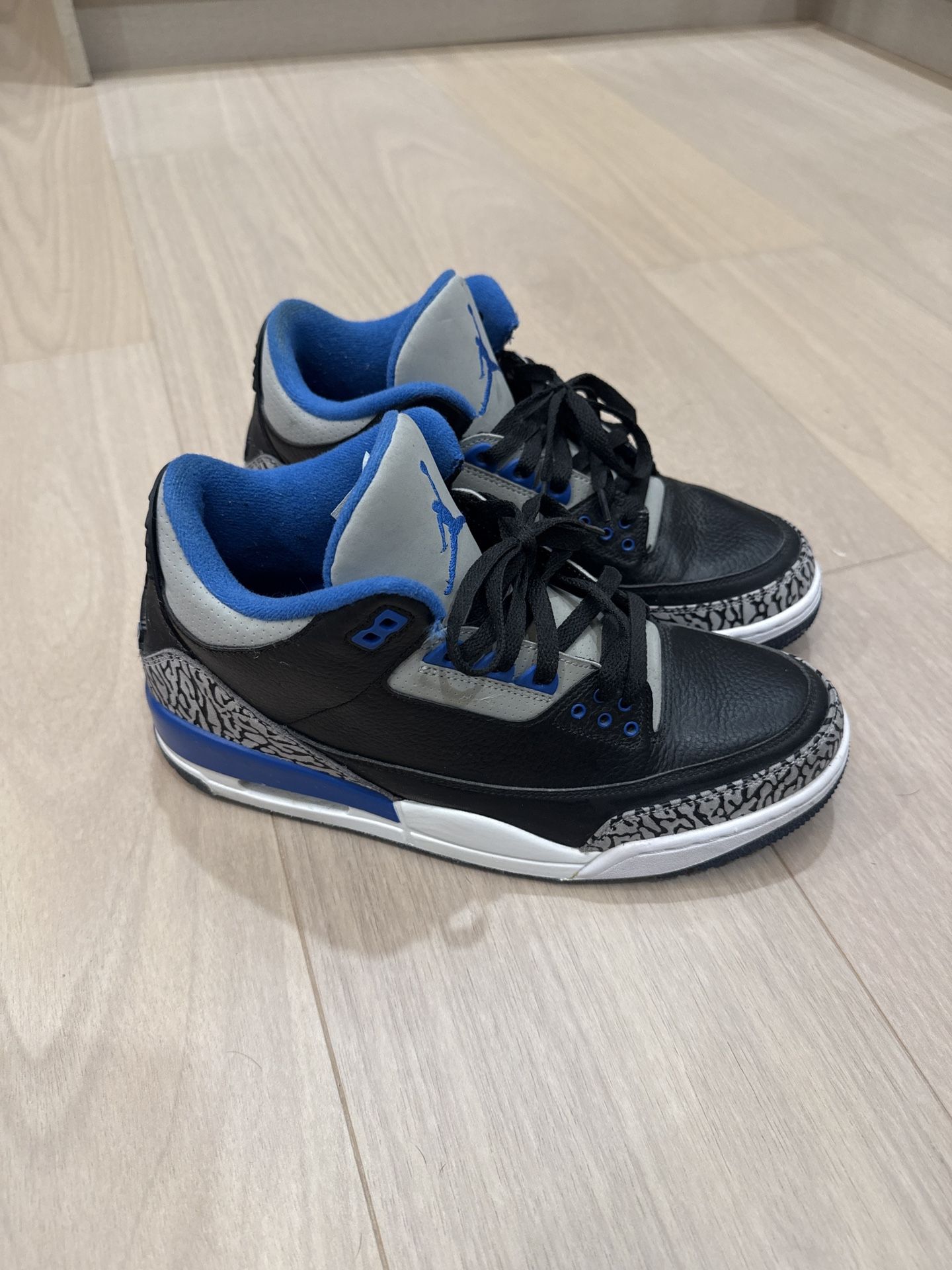 Jordan 3 Retro “Racer Blue” - Size 9.5 - Excellent Condition 🏀👟