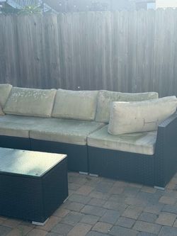 Free out door sectional