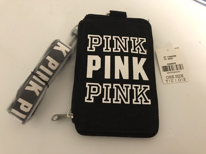 Victoria's Secret PINK ID Holder with lanyard BRAND NEW $10