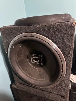 ALPHASONIK MAYHEM 15” subwoofer